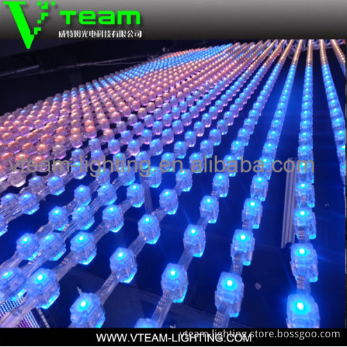 Indoor and outdoor led display decorative curtain